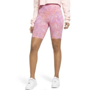 BP Nordstrom NWT Women's High Rise Bike Shorts Sz XS Pink Peach